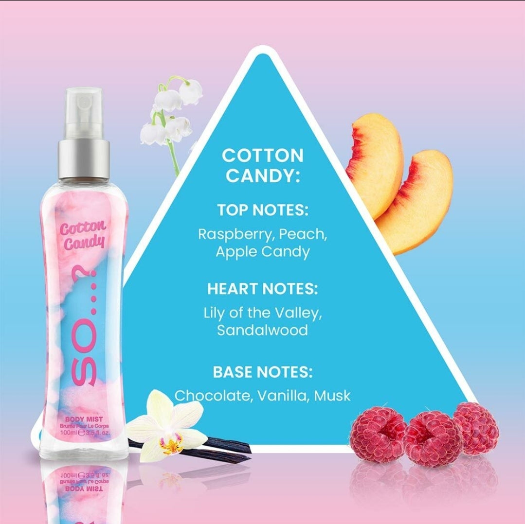 So..? Brume Corps Cheveux Cotton Candy 100ml