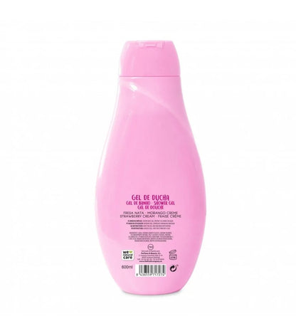 Gel Douche Fraise Chantilly 600ml The Fruit Company