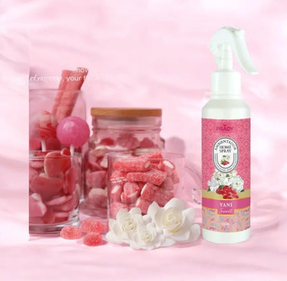 Spray Maison et Tissu Yani Sweet 100 ml - Inspiré de Candy Yara de Lattafa