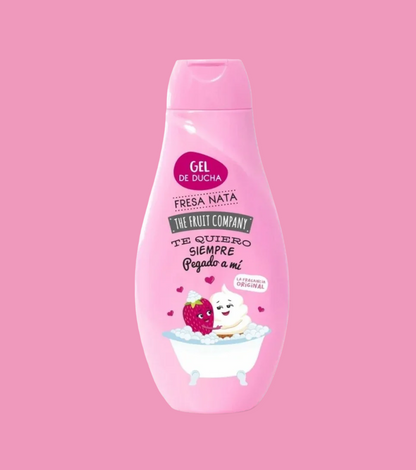 Gel Douche Fraise Chantilly 600ml The Fruit Company