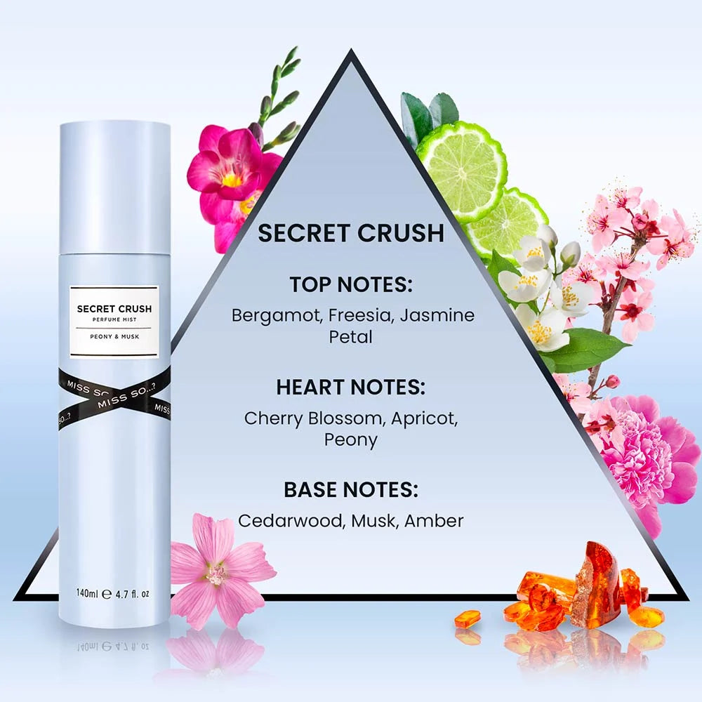 Miss So..Secret Crush Brume Corps 140ML