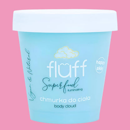 Fluff Superfood Creme Hydratante Corps Aérienne & Scintillante