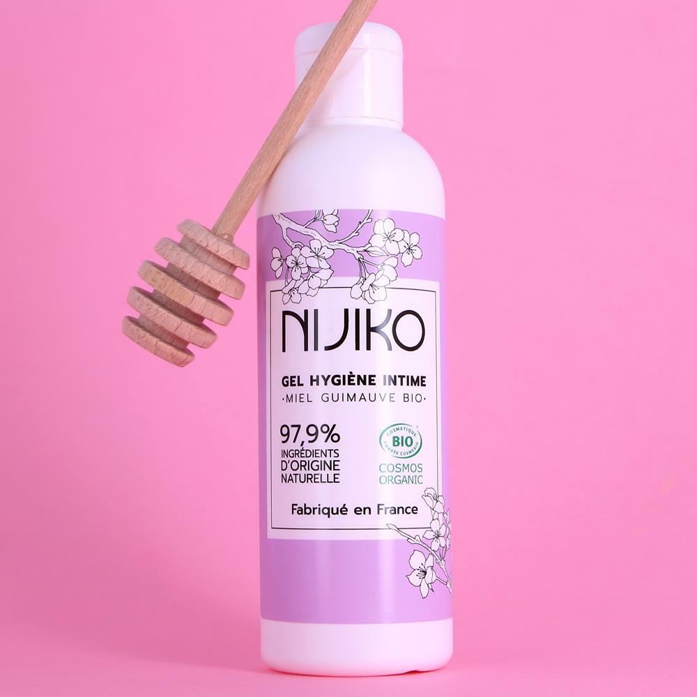 Gel Hygiène Intime Bio Miel Guimauve Nijiko 200ML